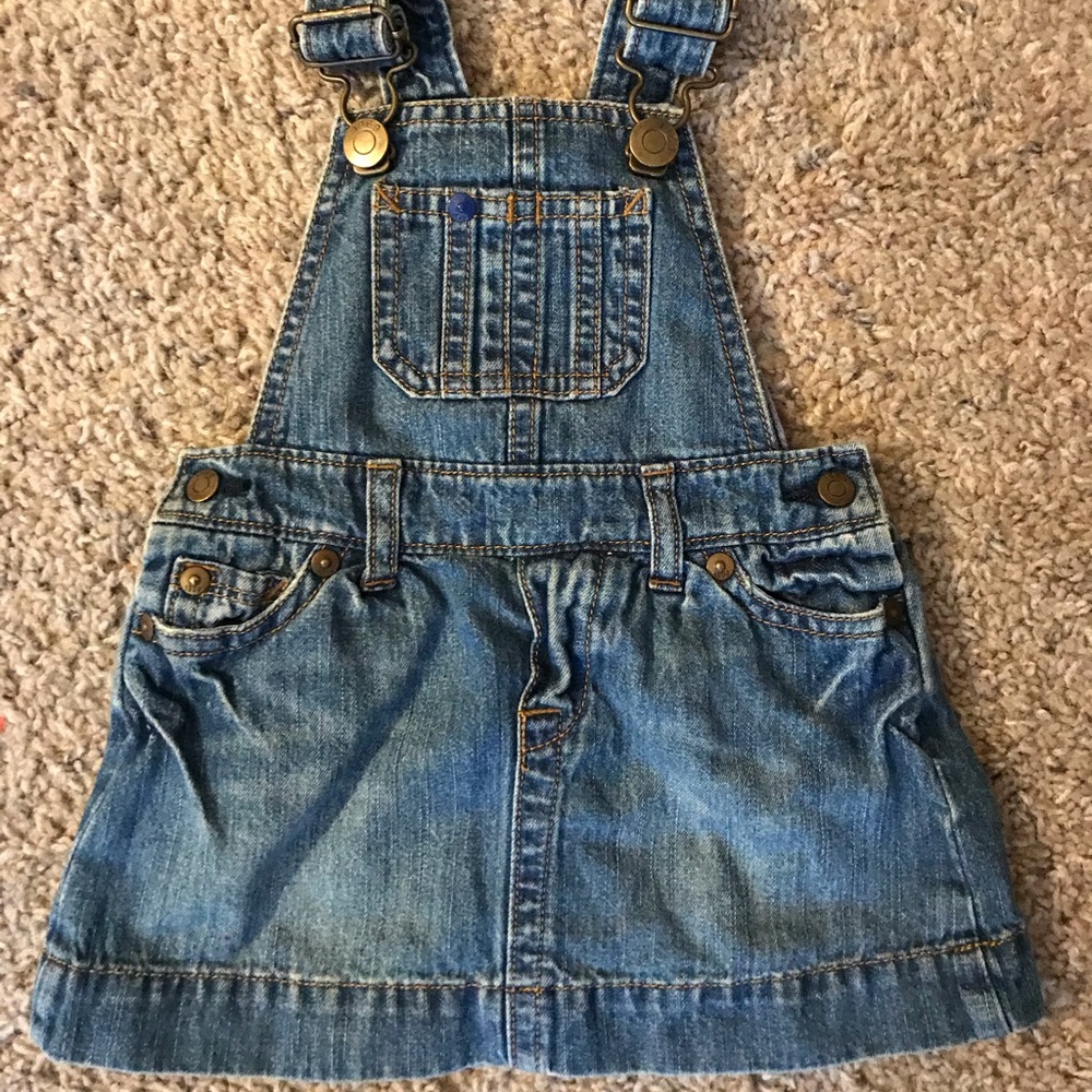 GAP Denim Overall Dress